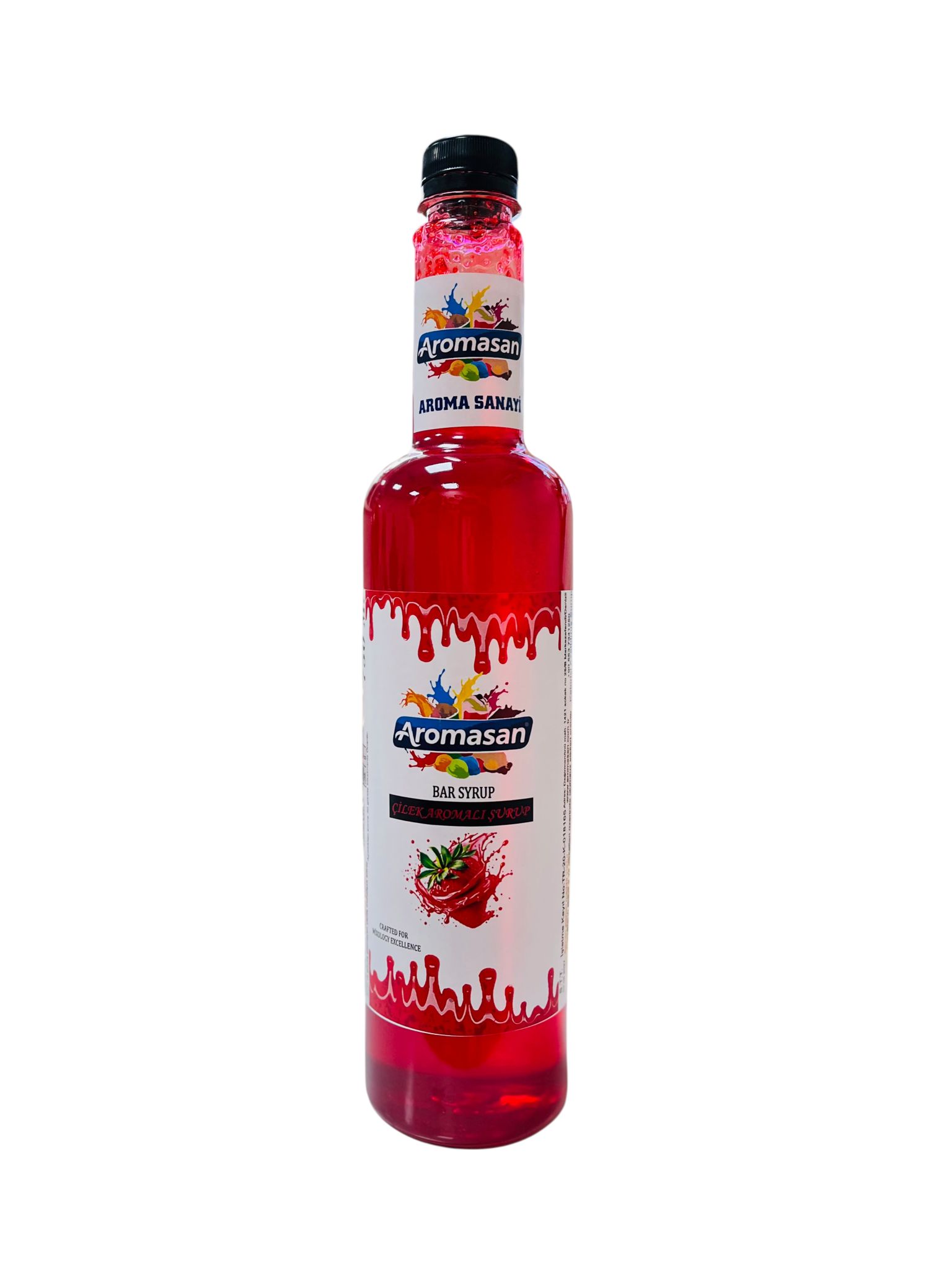Çilek Kahve Şurup 750 ml 6 adet ürün görseli