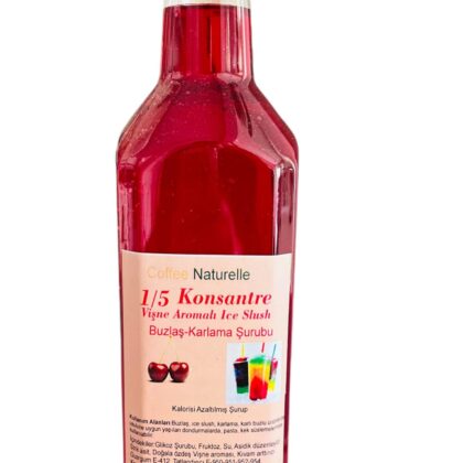 6×1 Litre Egzotik Aromalı Ice Slush Buzlaş Karlama – 1’e 5 Sulandırılır, 6 Litre Ürün! – Coffee Naturelle ürün görseli