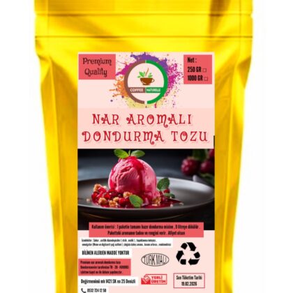 Enerji İçeceği Aromalı Dondurma ve Pastacılık Tozu 250 gr – Coffee Naturelle ürün görseli