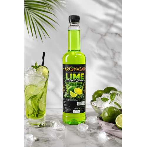 Lime Kahve ve Kokteyl Şurubu 750 ml – Aromasan ürün görseli
