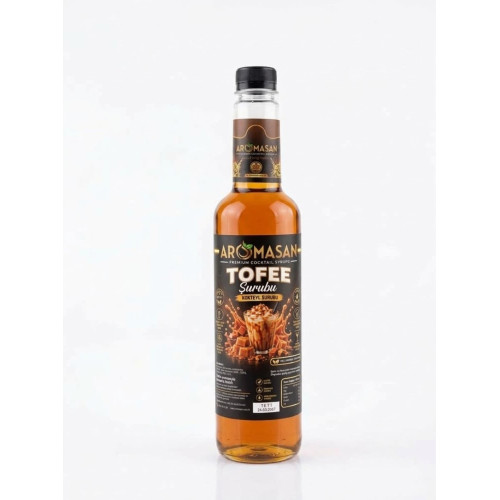 Toffee Aromalı Kahve ve Kokteyl Şurubu – 750 ml ürün görseli