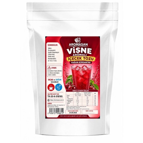 Vişne Aromalı İçecek Tozu 1 Kg ürün görseli