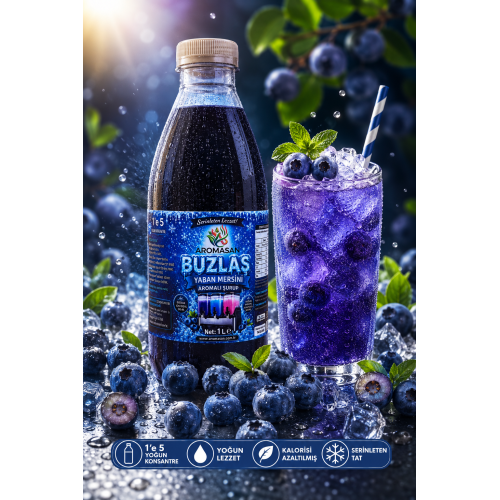 Egzotik Buzlaş Şurup 1e5 konsantre 1 lt ürün görseli