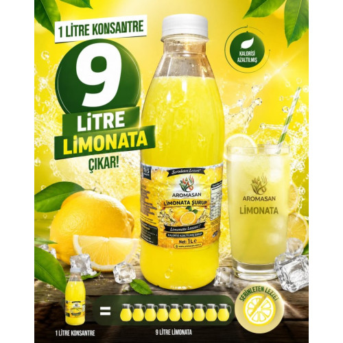 Limonata 1 e 9 Konsantre 1 lt ürün görseli