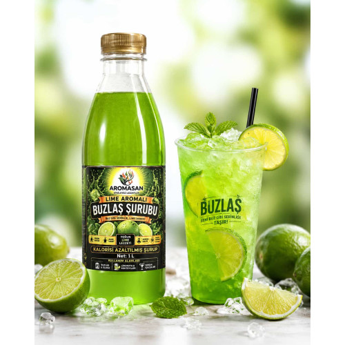Lime Aromalı Şurup 1 lt ürün görseli